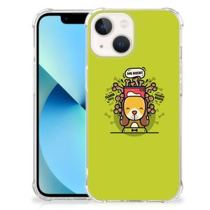 iPhone 13 mini Stevig Bumper Hoesje Doggy Biscuit