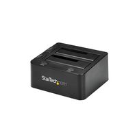 StarTech.com USB 3.0 dubbel harddisk docking station met UASP voor 2,5/3,5 inch SSD / HDD SATA 6 Gbps - thumbnail