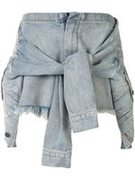 Haculla short Overlock - Bleu - thumbnail