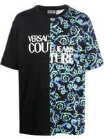 Versace Jeans Couture t-shirt à imprimé Barocco - Noir