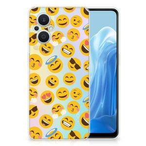 OPPO Reno8 Lite TPU bumper Emoji