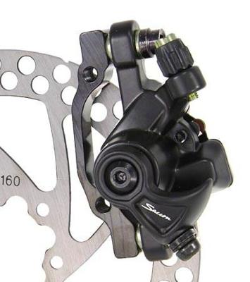 Saccon Mechanische Schijfremset 160mm Zonder Grepen