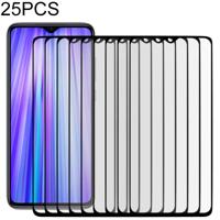 25 stuks volledige cover ScreenProtector gehard glas film voor Xiaomi Redmi Note 8 Pro