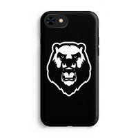 Angry Bear (black): iPhone 8 Tough Case - thumbnail