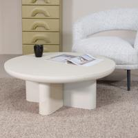 Salontafel Miso Rond Beige 90cm - Giga Meubel - thumbnail