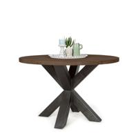 Eettafel (140cm - rond) Solaris - Lava/Lei