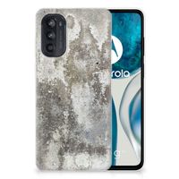 Motorola Moto G52/G82 TPU Siliconen Hoesje Beton Print