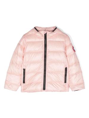 Canada Goose Kids Crofton jack met capuchon - Roze
