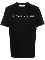 1017 ALYX 9SM t-shirt à logo imprimé - Noir