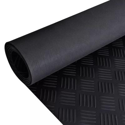 vidaXL Rubberen anti-slip vloermat 5x1m traanplaat vidaXL Rubberen anti-slip vloermat 5x1m traanplaat