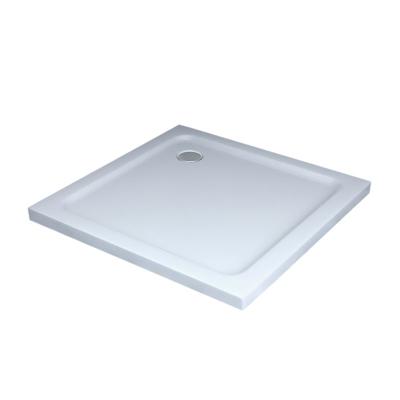 Douchebak Smooth Laag Vierkant 90x90x5cm SMC Wit Douchebak Smooth Laag Vierkant 90x90x5cm SMC Wit