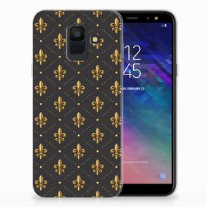 Samsung Galaxy A6 (2018) TPU bumper Franse Lelie