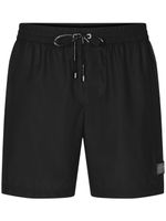 Dolce & Gabbana short de bain à patch logo - Noir