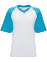 Victoria Beckham t-shirt Football en coton biologique - Blanc - thumbnail