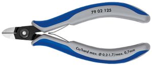 Knipex Knipex-Werk 79 02 125 Elektronica en fijnmechanica Zijkniptang Met facet 125 mm