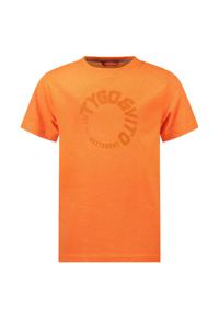 Tygo & Vito Jongens t-shirt - James - Neon oranje