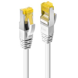 LINDY 47323 RJ45 Netwerkkabel, patchkabel CAT 6a (losse kabel CAT 7) S/FTP 1.50 m Wit 1 stuk(s)