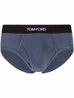 TOM FORD slip à logo - Bleu