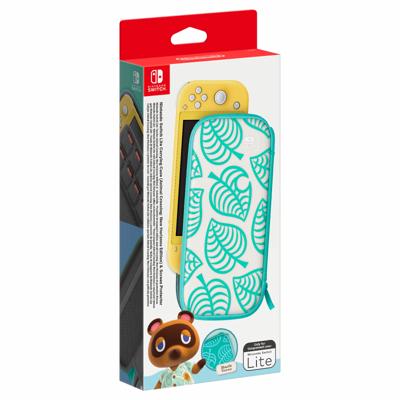Nintendo Switch Lite Tasche (Animal Crossing Edition) & Schutzfolie Tas voor Nintendo Switch Lite