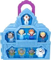 Fisher-Price Little People Peuter Speelgoed Disney Frozen Carry Along Castle Case Speelset met figuren voor Pretend Play Kinderen Leeftijd 18+ Maanden