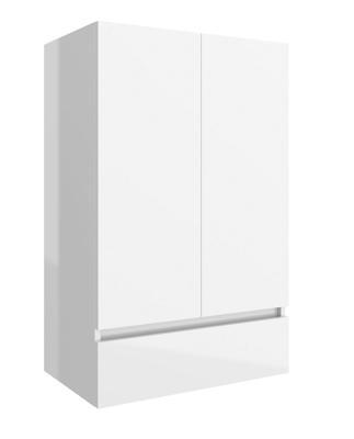 Muebles Adam hangende kolomkast hoogglans wit 60x94x24cm