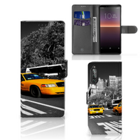 Sony Xperia 10 II Flip Cover New York Taxi