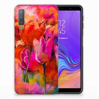 Hoesje maken Samsung Galaxy A7 (2018) Tulips - thumbnail