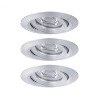 Paulmann 92975 EBL Nova mini Plus Coin LED-inbouwlamp Set van 3 stuks LED 4.20 W Aluminium - thumbnail