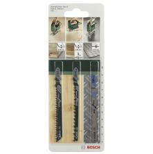 Bosch Accessories 2609256741 3-delig Decoupeerzaagbladen-set met T-schacht 3 stuk(s)