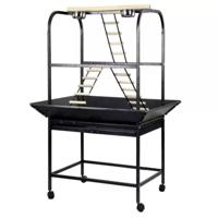 Strong Papegaaienspeelplaats Anastasia 82x58x135 cm zilvergrijs 93048