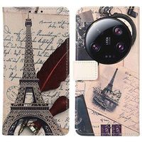 Glam Series Xiaomi 13 Ultra Portemonnee Hoesje - Eiffeltoren