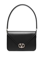 Valentino Garavani sac à bandoulière Letter en cuir - Noir - thumbnail