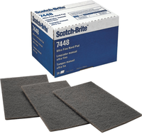 3m 7447 scotch-brite handvel 16x22cm avf rood 20 stuks