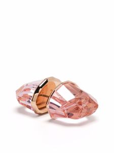 Swarovski puce d'oreille Lucent - Rose