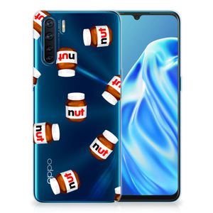 OPPO A91 Siliconen Case Nut Jar