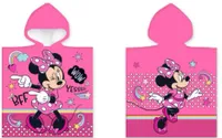 Minnie poncho 50 x 100 cm roze - thumbnail