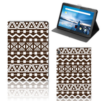 Lenovo Tablet M10 Tablet Hoes Aztec Brown - thumbnail