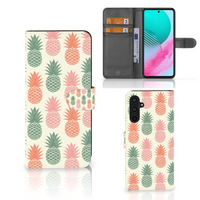 Samsung Galaxy M54 Book Cover Ananas - thumbnail