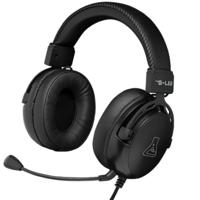 The G-Lab - Korp Titanium - Gaming Headset PS5/PS4/PC - Bedrade Gaming Headset, 3,5 mm Jack, Hoogwaardig stereogeluid - Gaming PC Headset met Afstandsbediening - Afneembare Microfoon - New