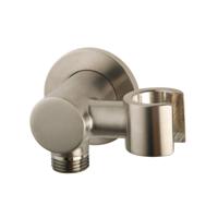 Douchekophouder Luxe Geborsteld Staal Messing Kantelbaar met Doucheaansluiting