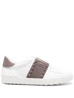 Valentino Garavani baskets Rockstud Untitled en cuir - Blanc