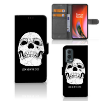 Telefoonhoesje met Naam OnePlus Nord 2 5G Skull Eyes