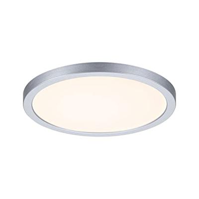 Paulmann 93034 LED-paneel inbouwlamp Areo VariFit IP44 warmwit 175 mm rond incl. 1x13 watt chroom mat plafondlamp kunststof 3000 K