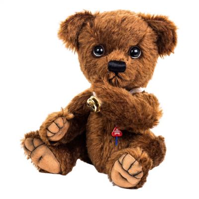 Clemens knuffelbeer Teddy Trevor junior 35 cm pluche bruin