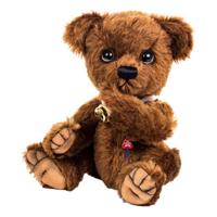 Clemens knuffelbeer Teddy Trevor junior 35 cm pluche bruin