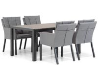 Lifestyle Parma/Young 155 cm dining tuinset 5-delig