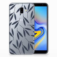 Samsung Galaxy J6 Plus (2018) TPU Case Leaves Blue