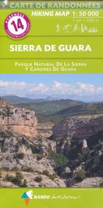 Wandelkaart 14 Sierra de Guara | Rando Editions