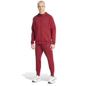 adidas België Travel Trainingspak 2024-2026 Donkerrood Donkergrijs