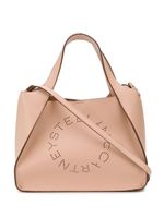 Stella McCartney sac cabas Stella à logo - Tons neutres